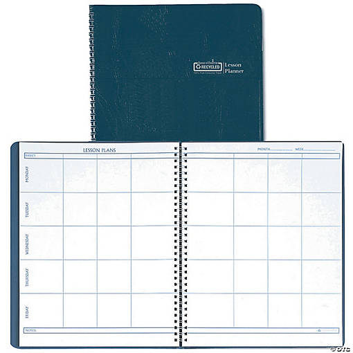 (3 Ea) Weekly Lesson Planner Blue