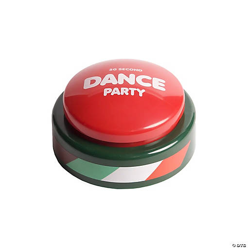 30 Second Dance Party Dance Party Button, Holiday