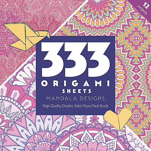 333 Origami Sheets-Mandala Designs