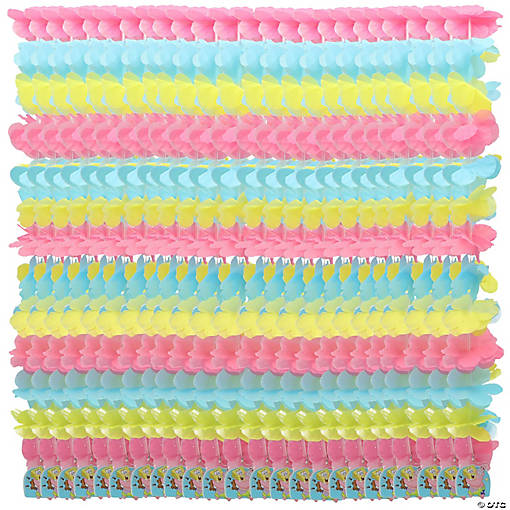36" SpongeBob SquarePants&amp;#8482; Polyester Leis with Character Charm &amp;#8211; 12 Pc.