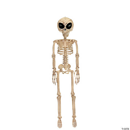 37" Alien Skeleton Decoration