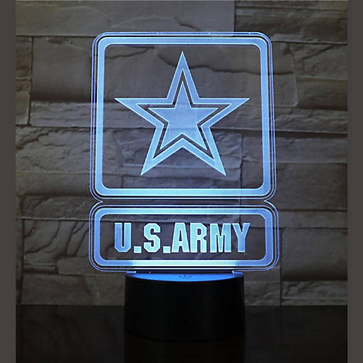 3D Light - Army Logo