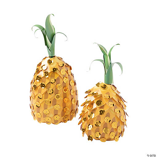 3D Tabletop Pineapple Craft Kit - Makes 2