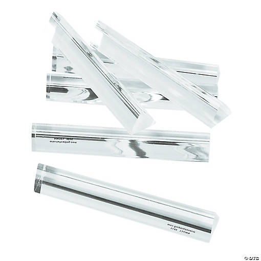 4 3/4" x 3/4" Triangular Clear Acrylic Prisms - 6 Pc.