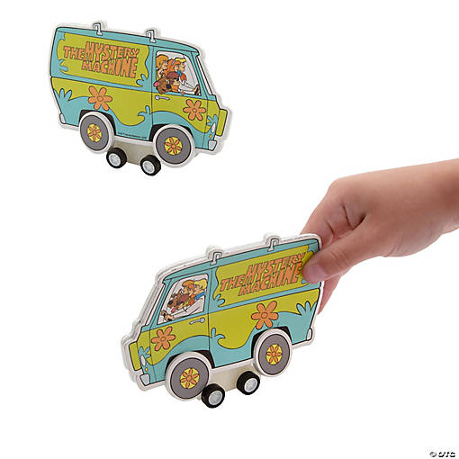4 3/4" x 3" Scooby-Doo!&amp;#8482; Mystery Machine Pull-Back Craft Kit - Makes 12