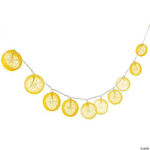 4 Ft. 11" Yellow Lemon Slices String Lights