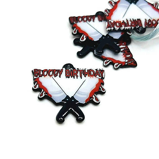4 Pcs Birthday Sign Charms