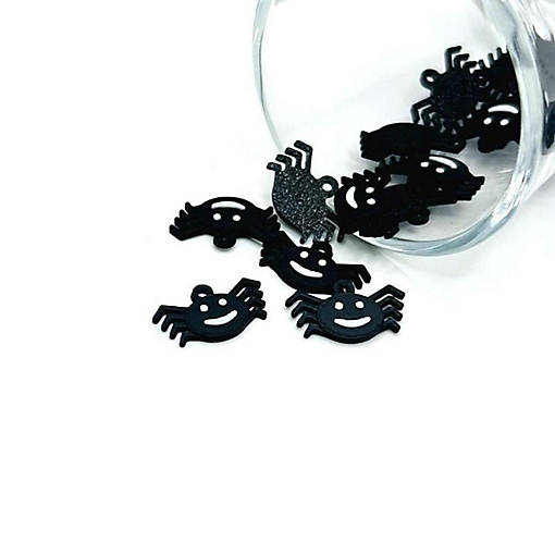 4 Pcs Cute Halloween Spider Charms