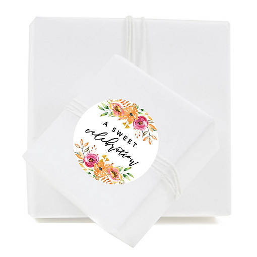 40PK Sweet Celebration Circle Labels