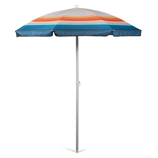 5.5 Ft. Portable Beach Umbrella - Phoenix Stripe