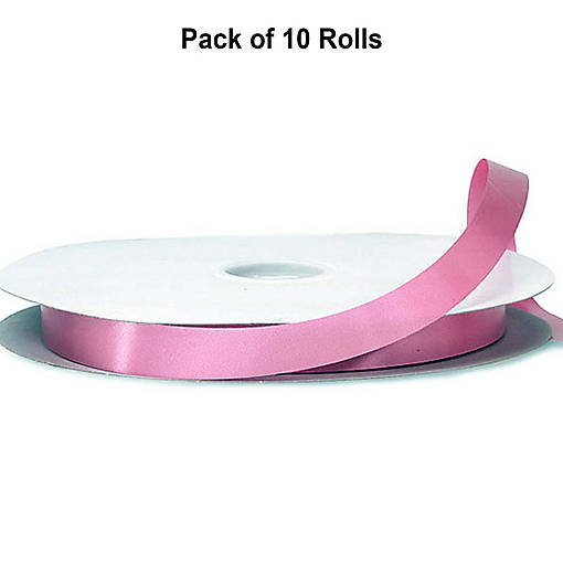 5/8"x100 yard Mauve Polyester Satin Gift Ribbon