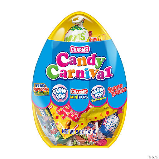 5 oz. Charms&amp;#174; Candy Carnival Filled Easter Egg - 15 Pc.