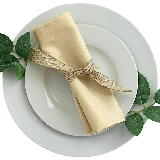 50 pcs 20" Polyester Napkins Table Wedding Party Reception Decorations 