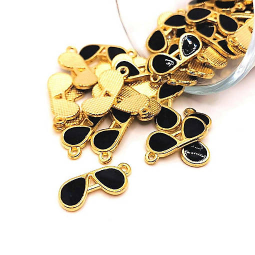 50 Pcs Aviator Glasses Charms