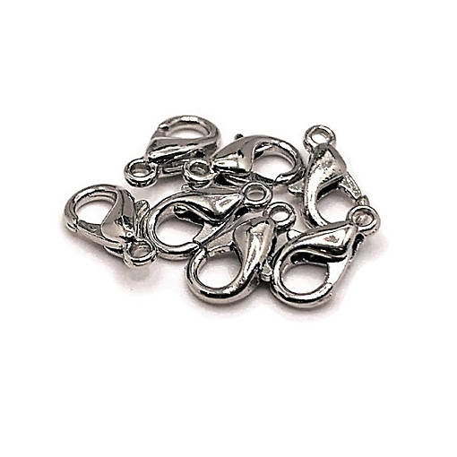 500 Pcs Silver Lobster Claw Clasps