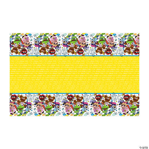 54" x 84" Disney's Muppet Babies Plastic Tablecloth