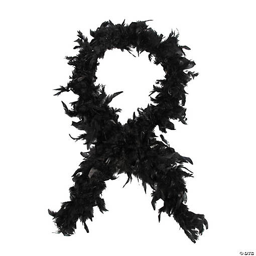 6 Ft. 40-Gram Solid Color Feather Boa