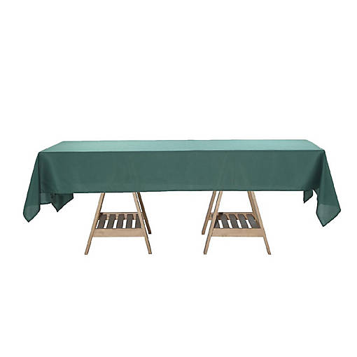 6 pcs 60x102" Polyester Rectangular Tablecloths Party Wedding Table Linens 