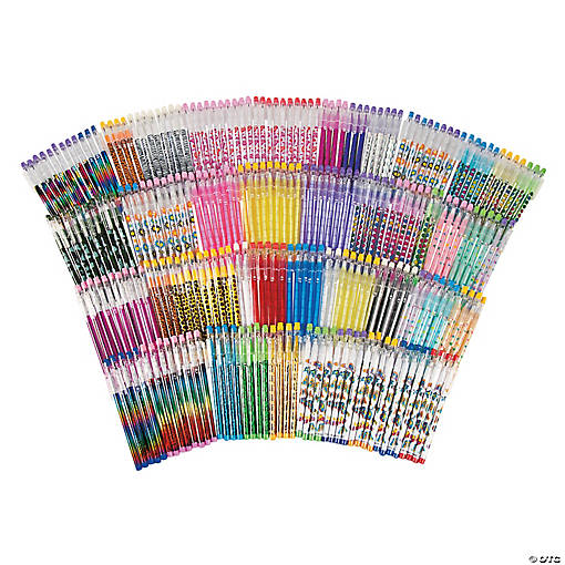 7 1/2" Mega Bulk 250 Pc. Everyday Fun Stacking Point Pencil Assortment