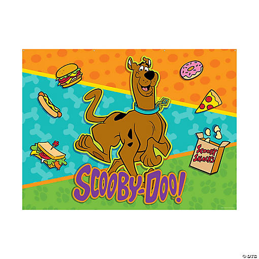 8 ft. x 6 ft. Scooby-Doo!&amp;#8482; Scooby Snacks Polyester Backdrop