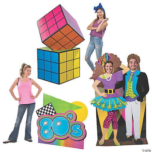 80s Decorating Kit - 3 Pc.