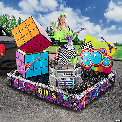 80s Parade Float Decorating Kit - 25 Pc.