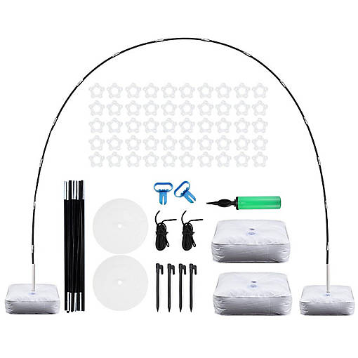 Adjustable 9Ft Balloon Arch Kit with Base for Party Decorations