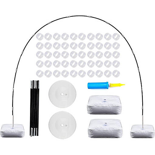 Adjustable 9ft x 10ft Balloon Arch Kit with Base for Party Backdrop Decorations