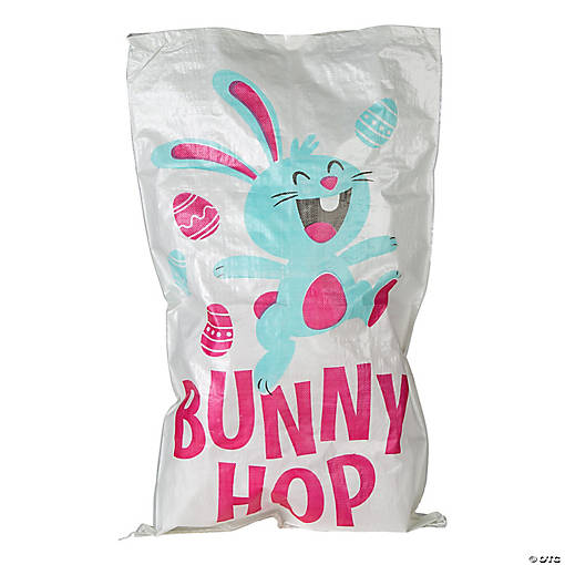 Adorable Easter Potato Sacks - 12 Pc. for Hopping Fun