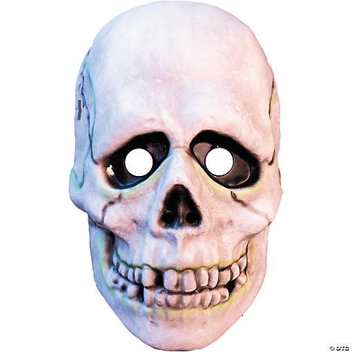 Adults Don Post Studios&amp;#8482; Skull Face Injection Molded Plastic Mask - One Size