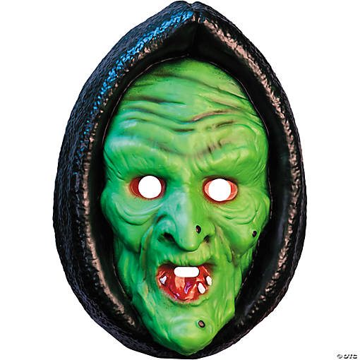 Adults Don Post Studios&amp;#8482; Witch Face Injection Molded Plastic Mask - One Size