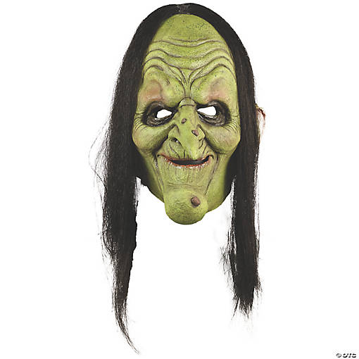 Adults Green Witch Mask