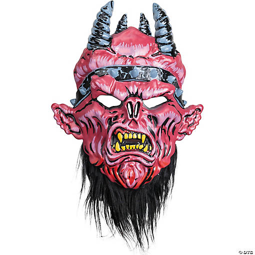 Adults Gwar Retro Oderus Urungus Plastic Mask - One Size