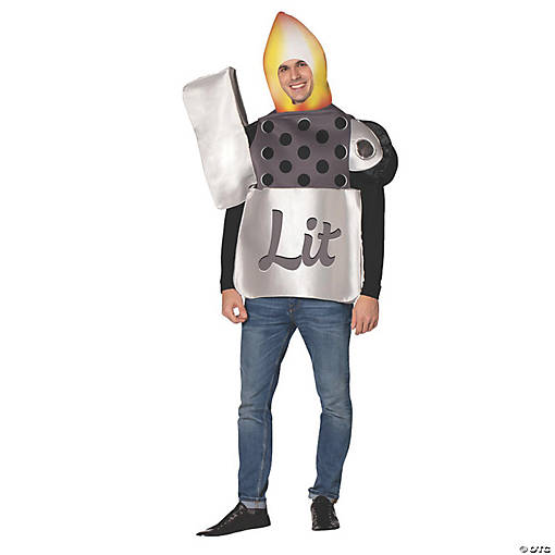 Adults Lit Lighter Costume