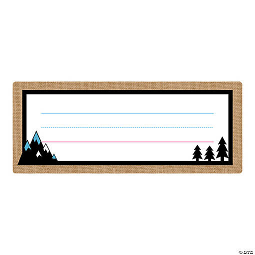 Adventure Desk Plates - 24 Pc.