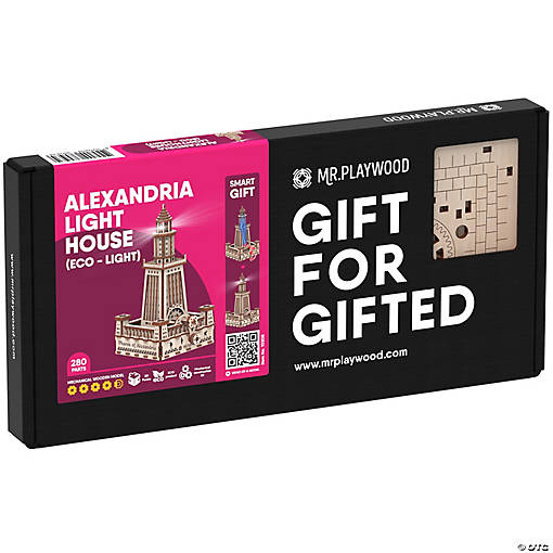 Alexandria Lighthouse Eco-light 3D Model