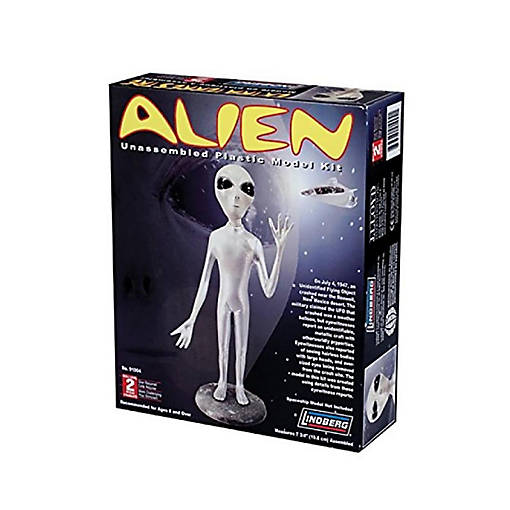 Alien Rosewell 7 Inch Unassembled Plastic Model Kit
