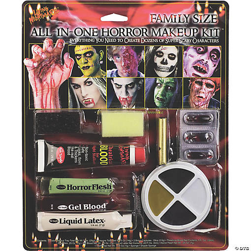 All In One Horror Makeup Kit