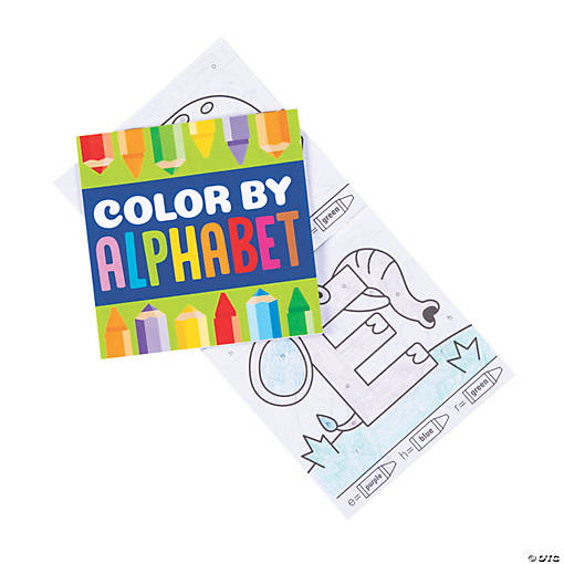 Alphabet Activity Books - 12 Pc.