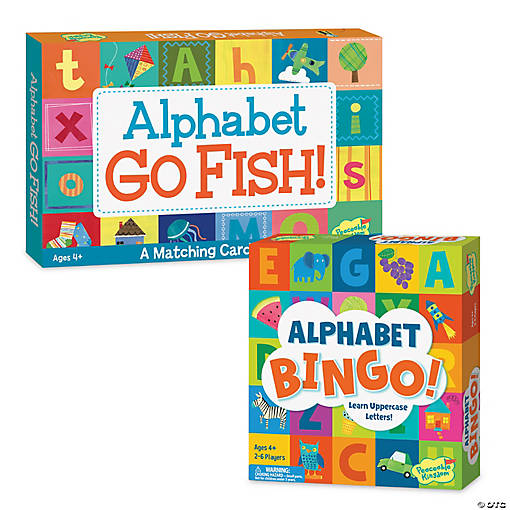 Alphabet Bingo! &amp; Alphabet Go Fish!: Set of 2