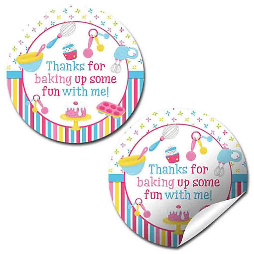 AmandaCreation Bake Up Some Fun Envelope Seals 40pc.