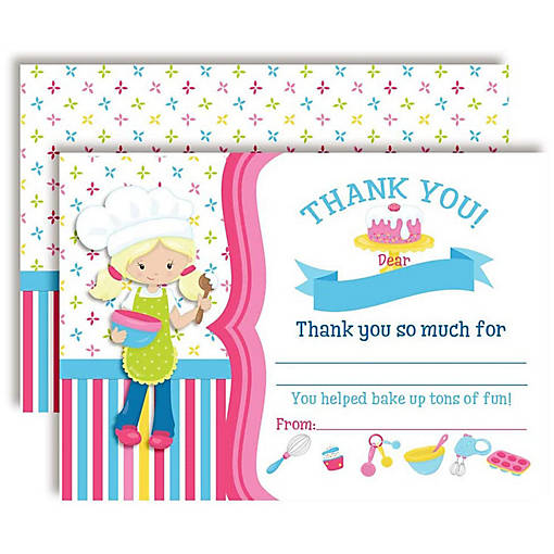 AmandaCreation Baking Thank You 20pc.
