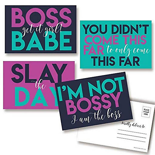 AmandaCreation Boss Babe Postcards 20pc.