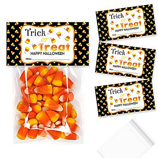 AmandaCreation Candy Corn Bag Toppers 40pc.