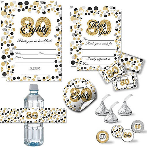 AmandaCreation Cheers to 80 Bundle 321pc.