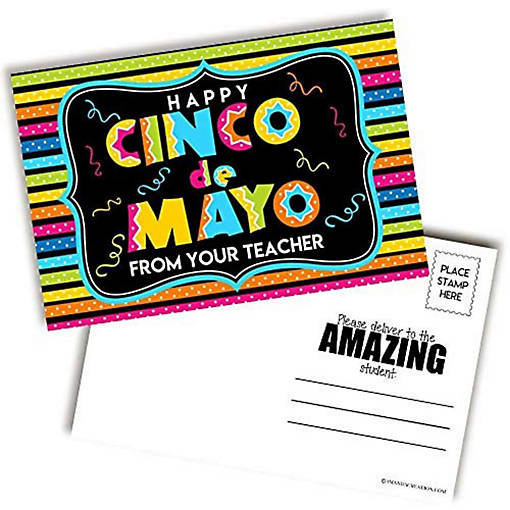 AmandaCreation Cinco de Mayo Postcards 30pc.