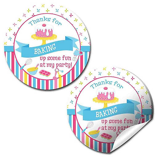 AmandaCreation Cooking &amp; Baking Envelope Seals 40pc.
