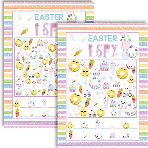 AmandaCreation Easter I Spy Game 10pc.