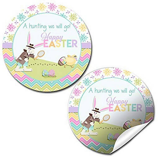 AmandaCreation Egg Hunt Detective Envelope Seals 40pc.