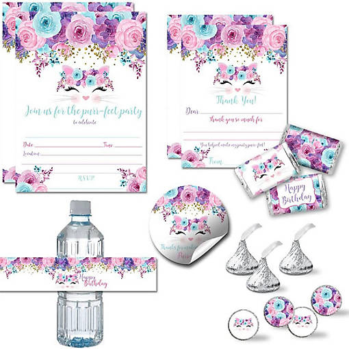 AmandaCreation Floral Kitty Party Bundle 321pc.